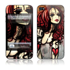  GelaSkins Devil Woman for iPhone 4